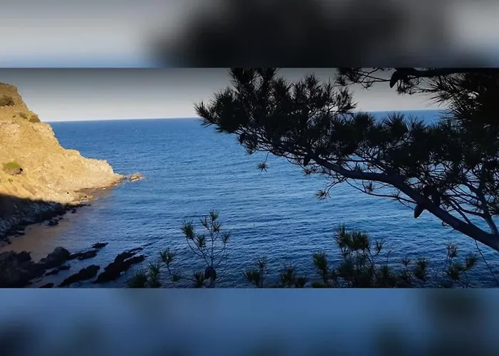 Vue Mer, Crique De Peyrefite, Cerbere-banyuls. Cerbère